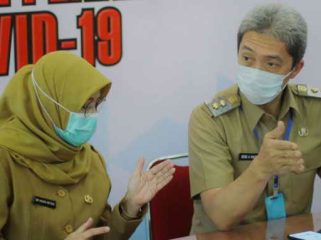 Wakil Wali Kota bogor Dedie A Rachim saat jumpa pers terkait covid 19, beberapa waktu lalu.