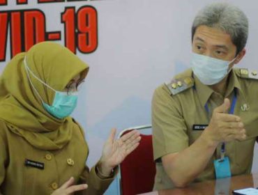 Wakil Wali Kota bogor Dedie A Rachim saat jumpa pers terkait covid 19, beberapa waktu lalu.