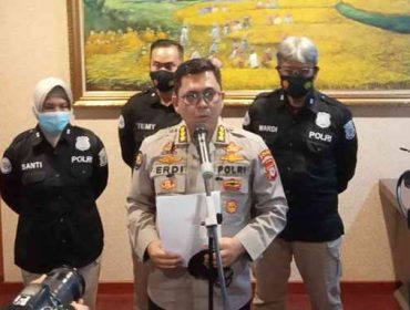  Kabid Humas Polda Jabar, Kombes Pol Erdi Adrimulan Chaniago di Mapolda Jabar. foto pikiran rakyat