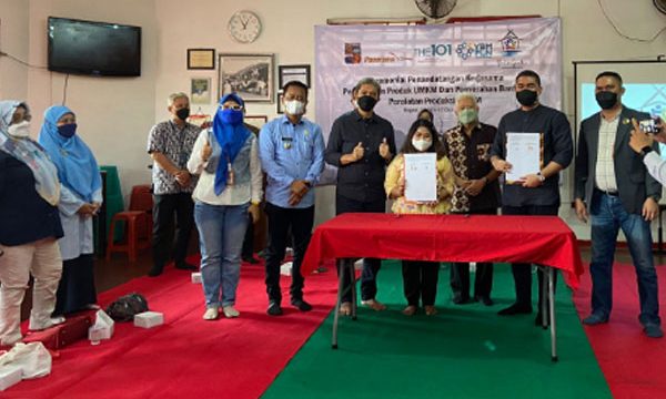 Mou hotel 101 Suryakancana dengan UMKM Kota Bogor