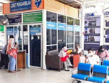 Loket pelayanan Dukcapil