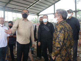 sidak Pasar Tanah Baru
