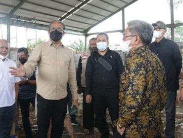 sidak Pasar Tanah Baru