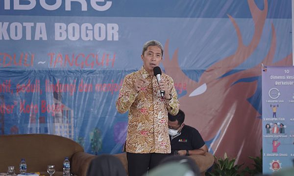 Wakil Wali kota Bogor Dedie A Rachim