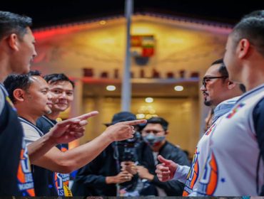 Pebasket sombong densu vs Wali Kota Bogor Bima arya dalam turnamen basket 3 x 3