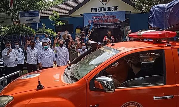 Tim PWI Peka dilepas Wakil Wali Kota Bogor Dedie A Rachim