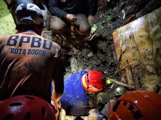 ilustrasi foto penanganan bencana beberapa waktu lalu di Kota Bogor. (foto: kominfo kota bogor)