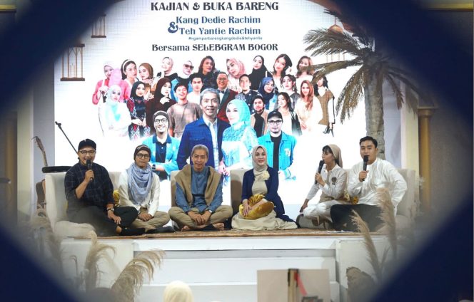 
					Bertasbih, Dedie-Yantie Rachim Berbagi Cinta Dengan Influencer