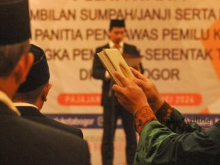 pelantikan panwascam kota bogor