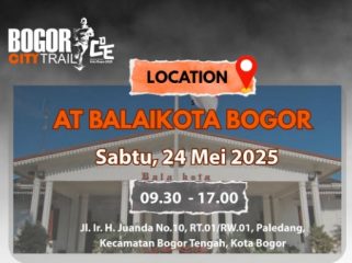 bogor city trail 2025
