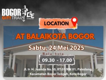 bogor city trail 2025
