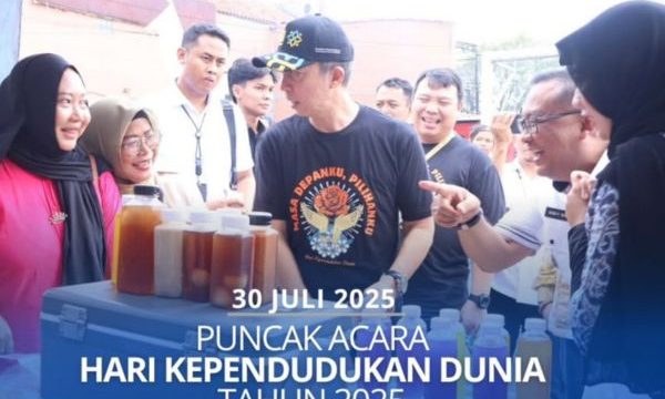 Hari kependudukan nasional. (Foto: DPPKB Kota Bogor)