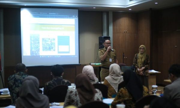 Badan Pusat Statistik (BPS) Kota Bogor menggelar pelatihan petugas pemutakhiran kerangka geospasial dan wilayah kerja statistik, di Swiss Bell Hotel, Kota Bogor, Selasa (15/7/2025). Foto BPS Kota Bogor 