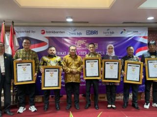 Dalam konvensi nasional, SMSI menyatakan mendukung program asta cita Presiden Prabowo. Foto: humas SMSI