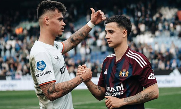 Duel Eliano Reijnders vs Mees Hilgers akan terjadi Minggu (10/8). Foto: (Tangkapan Layar Instagram @peczwolle)