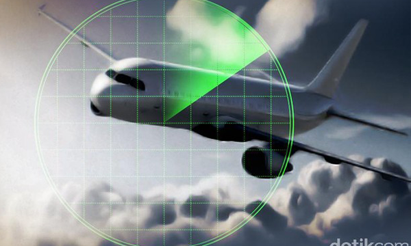 Foto: Ilustrasi pesawat hilang (dok detikcom)
