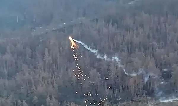 Ilustrasi drone Ukraina. (Foto: CNN)