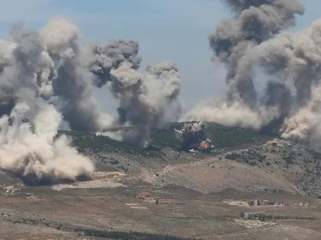 Ilustrasi serangan Israel ke Lebonon (Foto: Reuters)
