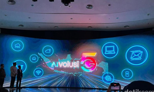 Indosat menjadi pionir penggunaan AI dan 5G di RI atasi penipuan digital. Foto: Agus Tri Haryanto/detikINET