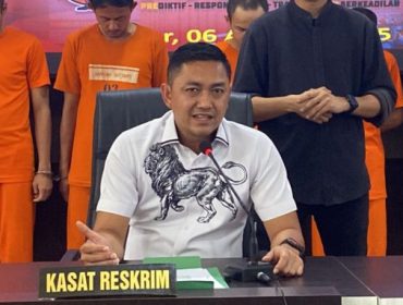 Kasatreskrim Polresta Bogor Kota Kompol Aji Riznaldi Nugroho.
(Foto: Rizki M)