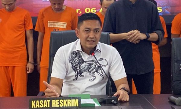 Kasatreskrim Polresta Bogor Kota Kompol Aji Riznaldi Nugroho.
(Foto: Rizki M)