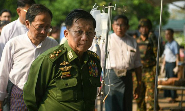 Status Darurat Dicabut, Junta Myanmar Siapkan Pemilu Sarat Kontroversi foto: Main/AFP
