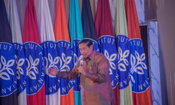 Presiden RI ke 6 SBY hadir di acara kualiah Umum IPB. (Foto: Kominfo Kota Bogor)