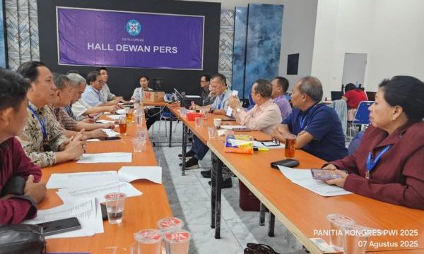 Rapat SC OC kongres persatuan. (Foto:ist)