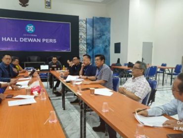 SC OC Kongres Persatuan PWI. (Foto: Humas Kongres Persatuan)