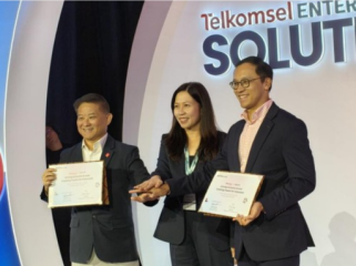 Telkomsel menggandeng OpenAI untuk pengembangan teknologi kecerdasan buatan, menyusul kerja sama dengan Perplexity pada Mei 2025. Foto: (CNN Indonesia/Loamy Noprizal)
