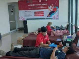 Donor Darah di RSUD ASA Depok. (Foto : Diskominfo Depok).