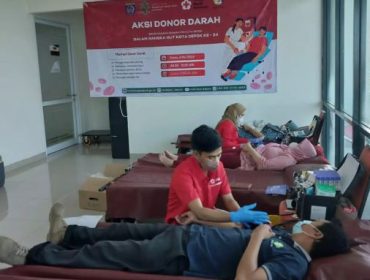 Donor Darah di RSUD ASA Depok. (Foto : Diskominfo Depok).