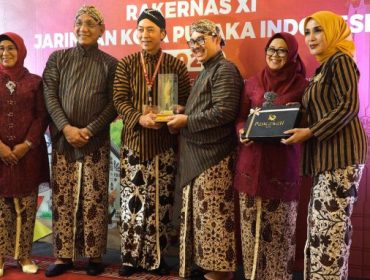 Wali Kota Bogor Dedie A Rachim hadiri acara jaringan kota pusaka indonesia.
(Foto: Haris)