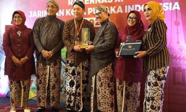 Wali Kota Bogor Dedie A Rachim hadiri acara jaringan kota pusaka indonesia.
(Foto: Haris)