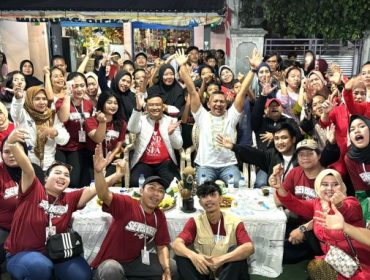 Wakil Wali Kota Bogor Jenal Mutaqin Hadiri pentas seni HUT RI di Cilendek Timur. (Foto: Kominfo Kota Bogor)