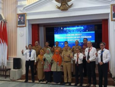 Pemkot Bogor launching aplikasi Simoncer. (Foto: Rizki Mauludi)