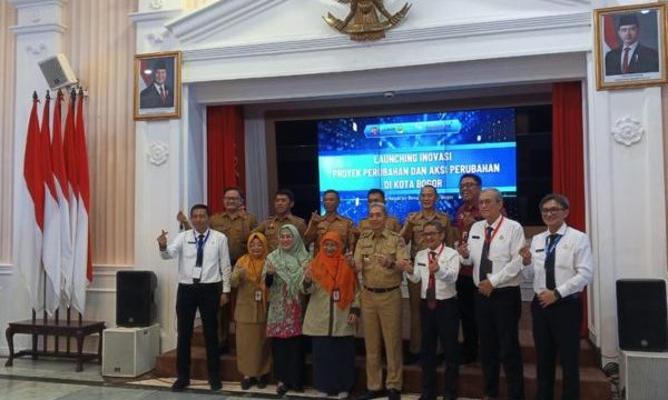 Pemkot Bogor launching aplikasi Simoncer. (Foto: Rizki Mauludi)