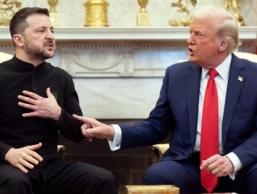 Foto Trump dan Zelensky: (AFP/SAUL LOEB)