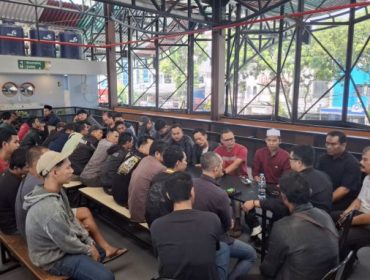 Paguyuban Pedagang Pasar Bogor diskusi bareng direksi Perumda Pasar Pakuan Jaya.
Foto: Rheynaldhi