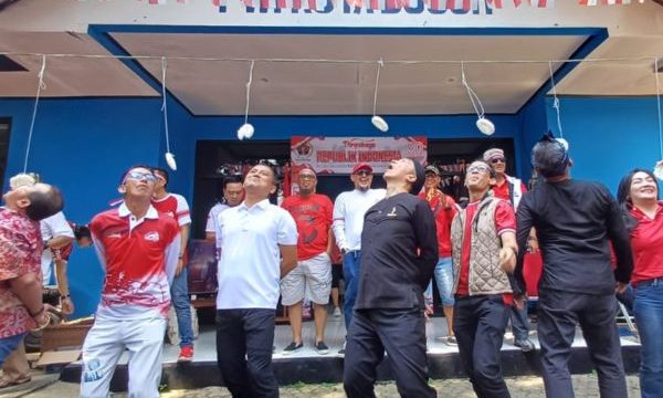 Walikota, Wakil Wali Kota Bogor, Kapolresta, Anggota DPRD dan Ketua PWI Kota Bogor ikut memeriahkan HUT Ri ke 80. (Foto: Rheynaldhi)