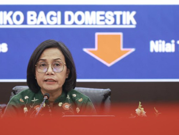 sri mulyani Foto: ANTARA FOTO/Dhemas Reviyanto
