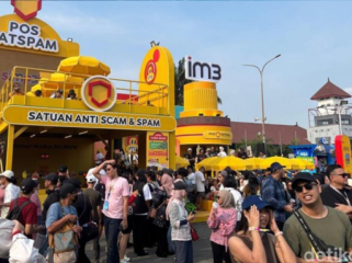 
Booth IM3 di Pestapora 2025. Foto: Agus Tri Haryanto