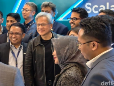 CEO Nvidia Jensen Huang. Foto: Adi Fida Rahman/detikinet