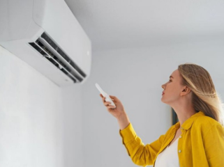 Ilustrasi AC. Pakar ungkap kebiasaan pakai AC yang bikin boros listrik.(Foto: Shutterstock/M-Production)