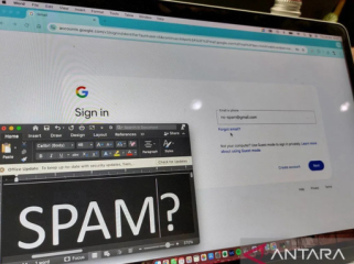 Ilustrasi - Pengguna layanan surat elektronik Gmail. Foto: ANTARA/Anom Prihantoro/am.