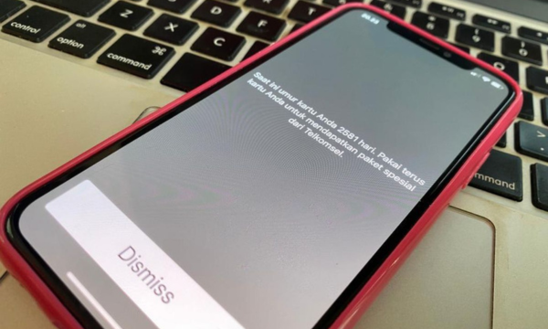 Ilustrasi cara cek umur kartu seluler.(Foto: KOMPAS.com/Zulfikar)