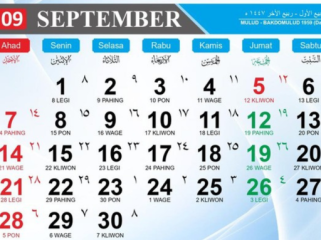 Kalender Foto: Dok. Bimas Islam Kemenag RI
