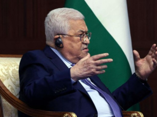 Presiden Palestina Mahmud Abbas. Foto: Vyacheslav Prokoftev/Sputnik/AFP/Getty Images