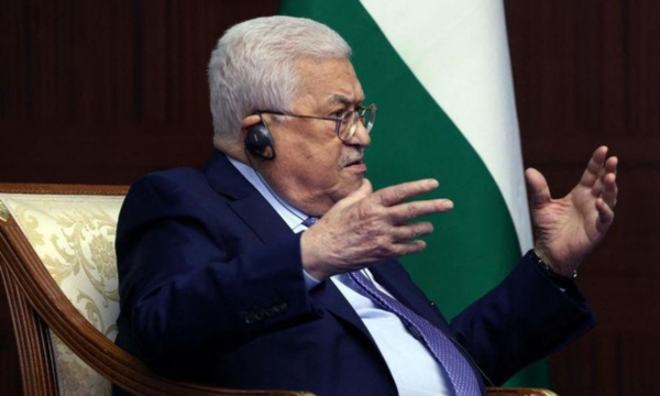 Presiden Palestina Mahmud Abbas. Foto: Vyacheslav Prokoftev/Sputnik/AFP/Getty Images