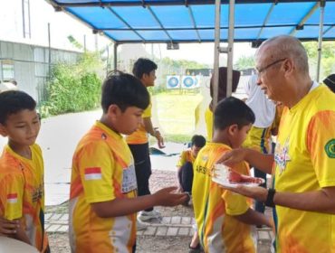 Pendiri Pajajaran Archery Centre Rizal Barnadi. (Foto: Rheynaldhi)